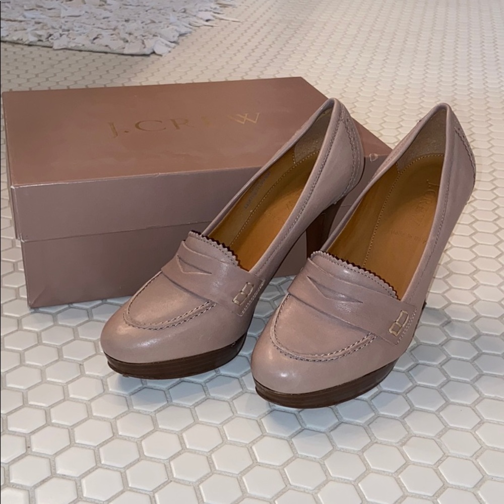 J.crew nude heels